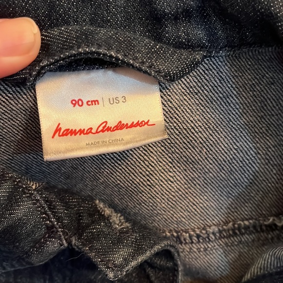 HA jean jacket unicorn EUC size 3/ 90 cm - Picture 6 of 7